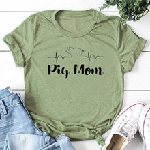 Load image into Gallery viewer, Pig Mom Women Tshirt 2020
